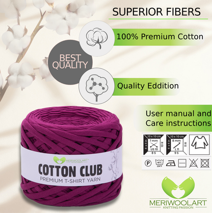 Sour Cherry Cotton Club 10mm x 110m