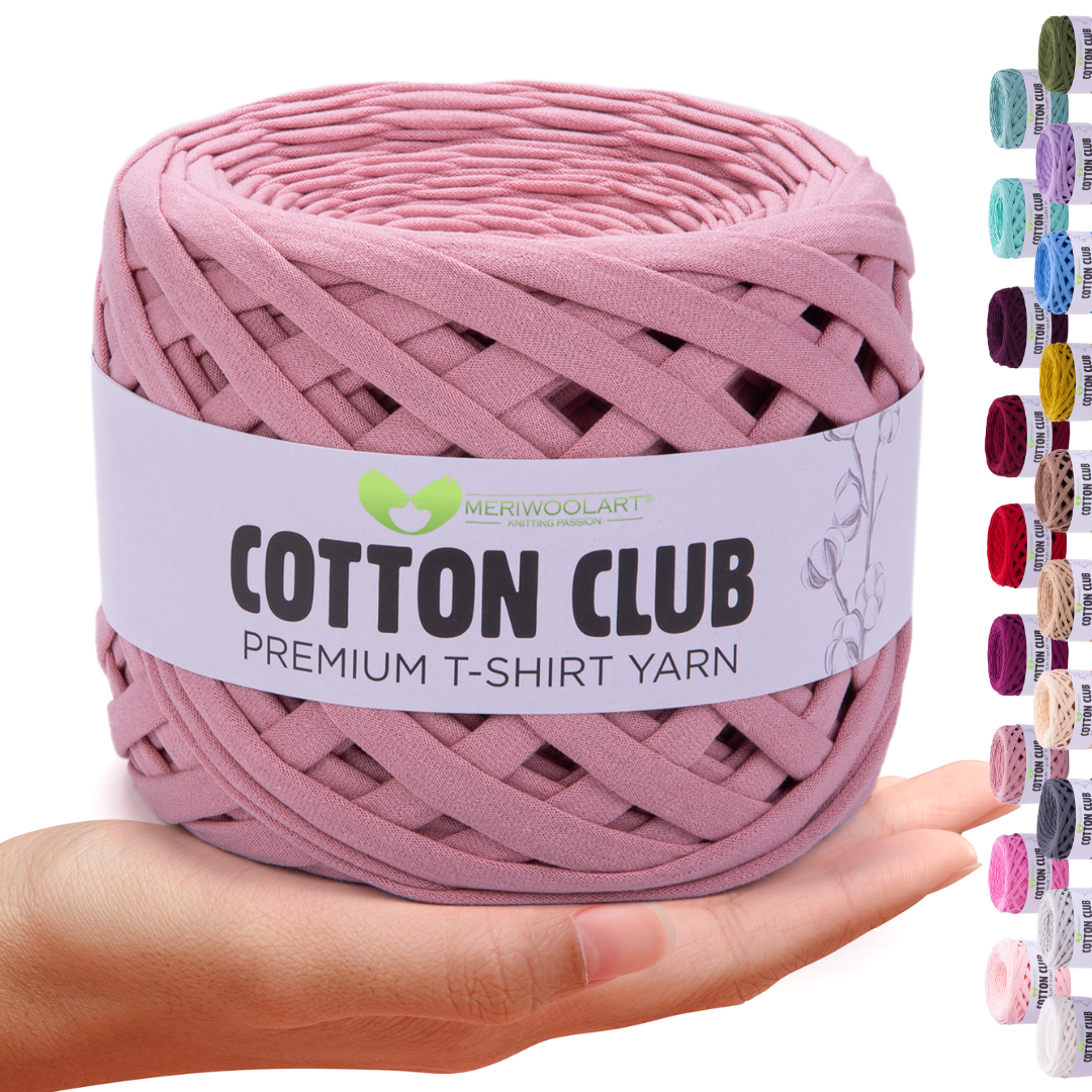 Powder Pink Cotton Club 10mm x 110m