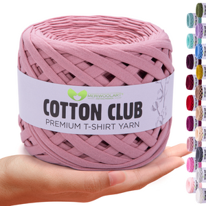 Club de coton rose poudré 10mm x 110m