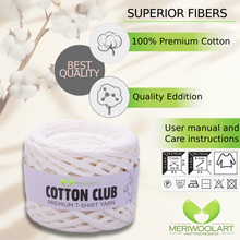 Caricare l'immagine nel visualizzatore della Galleria, Cotton Club naturale 10 mm x 110 m
