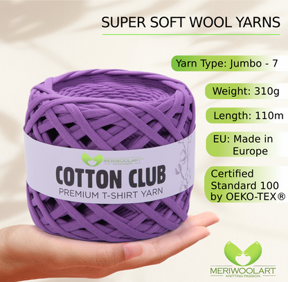 Lilac Cotton Club 10mm x 110m