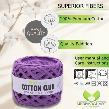 Lilac Cotton Club 10mm x 110m