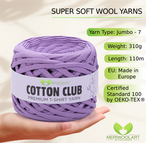 Cotone Club Lavanda 10 mm x 110 m