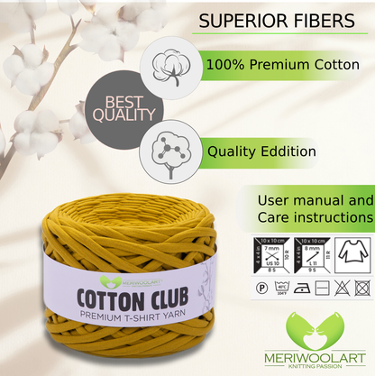 Golden Lime Cotton Club 10mm x 110m