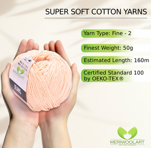 JEANS Nude Cotton YARN 50g 160m