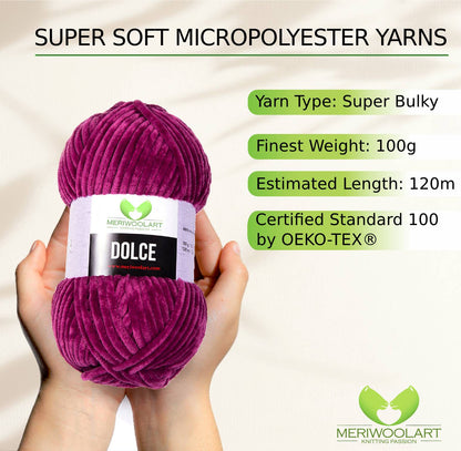 DOLCE Violet MICRO POLYESTER 100G 120M