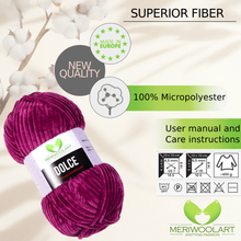 Charger l'image dans Gallery viewer, DOLCE Violet MICRO POLYESTER 100G 120M
