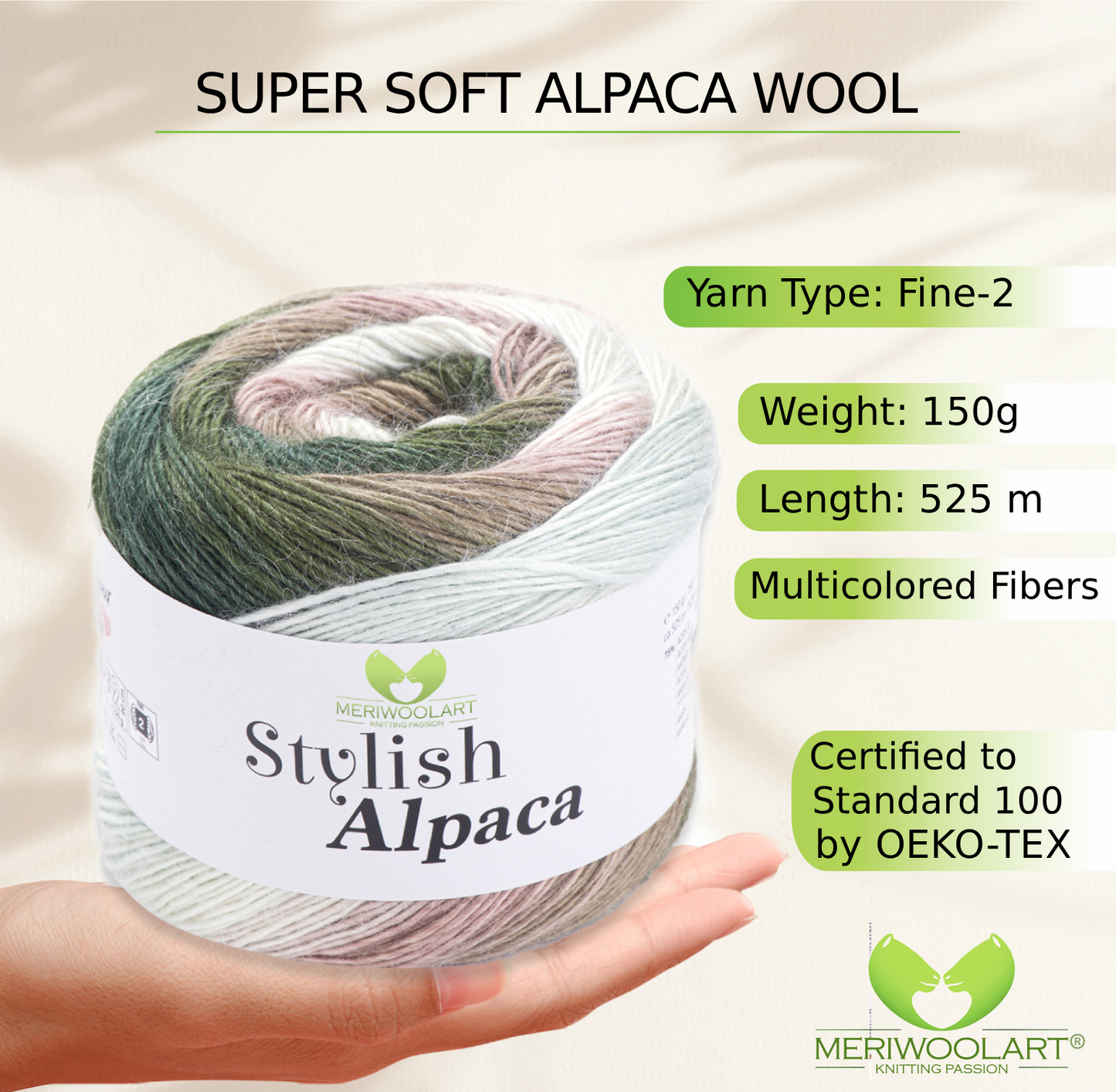 FIL À CHAUSSETTES EN LAINE FORZA 2503 100 g 420 m