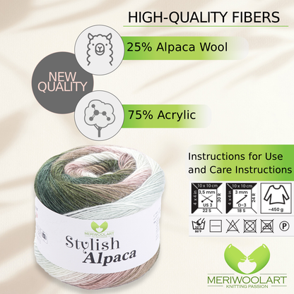 FIL À CHAUSSETTES EN LAINE FORZA 2503 100 g 420 m