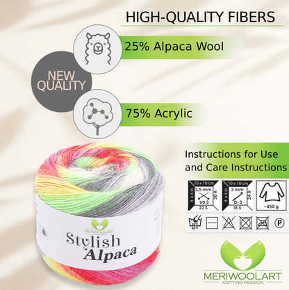 FIL À CHAUSSETTES EN LAINE FORZA 2503 100 g 420 m