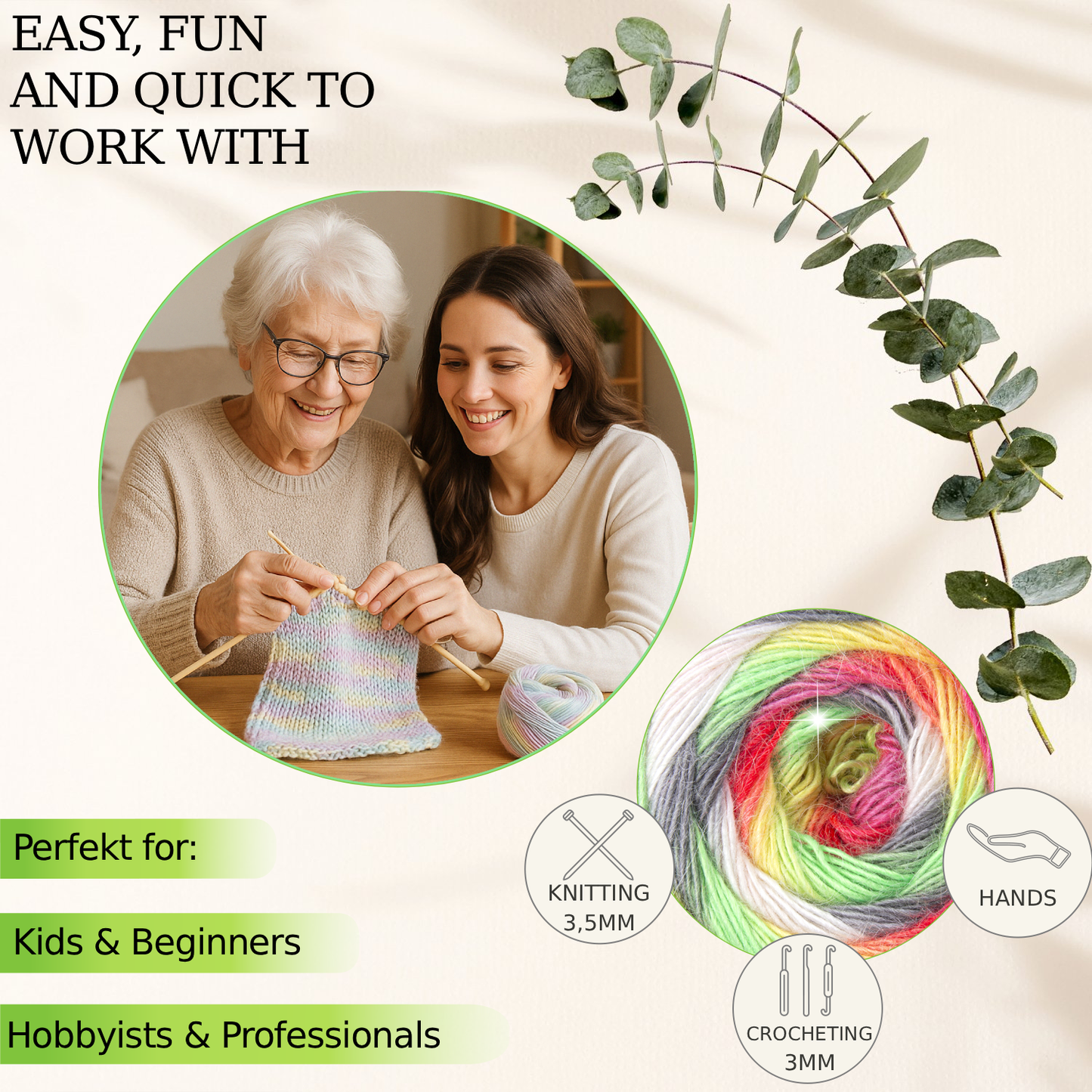 FIL À CHAUSSETTES EN LAINE FORZA 2503 100 g 420 m