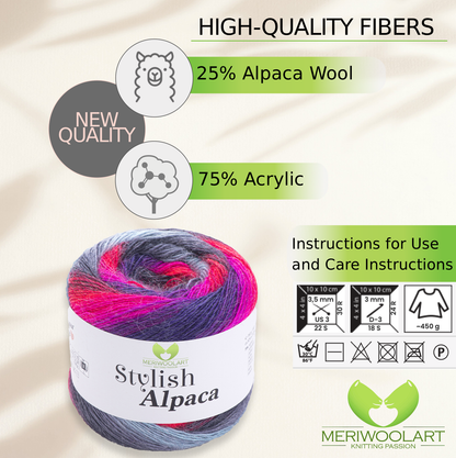 FIL À CHAUSSETTES EN LAINE FORZA 2503 100 g 420 m