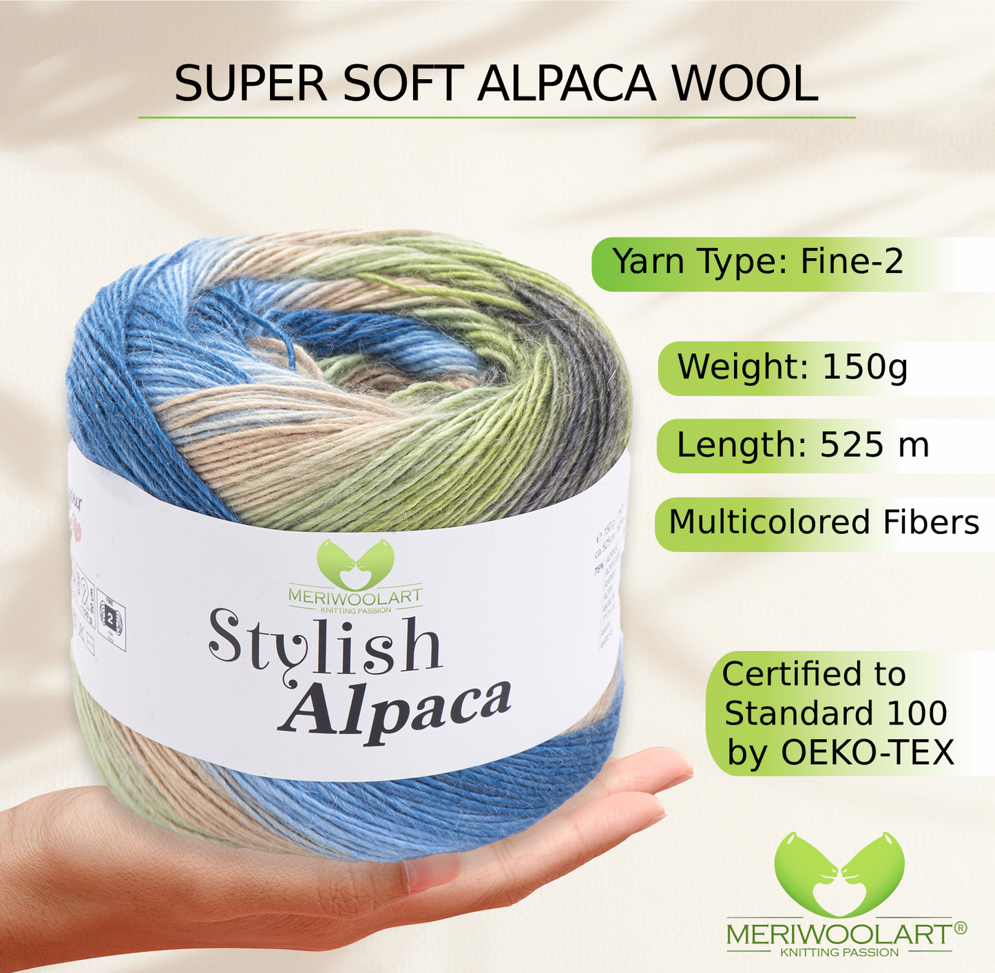 FORZA 2503 Wollsockengarn, 100 g, 420 m