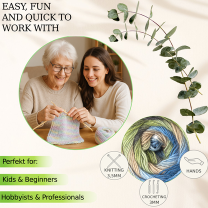 FORZA 2503 Wollsockengarn, 100 g, 420 m