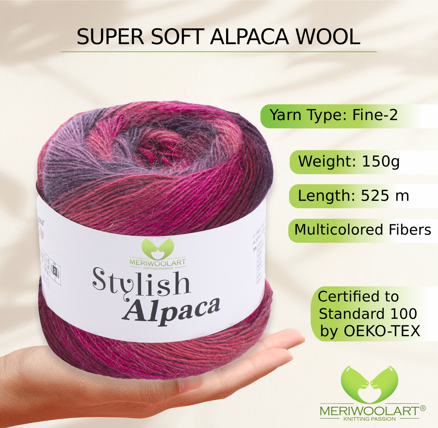 FIL À CHAUSSETTES EN LAINE FORZA 2503 100 g 420 m