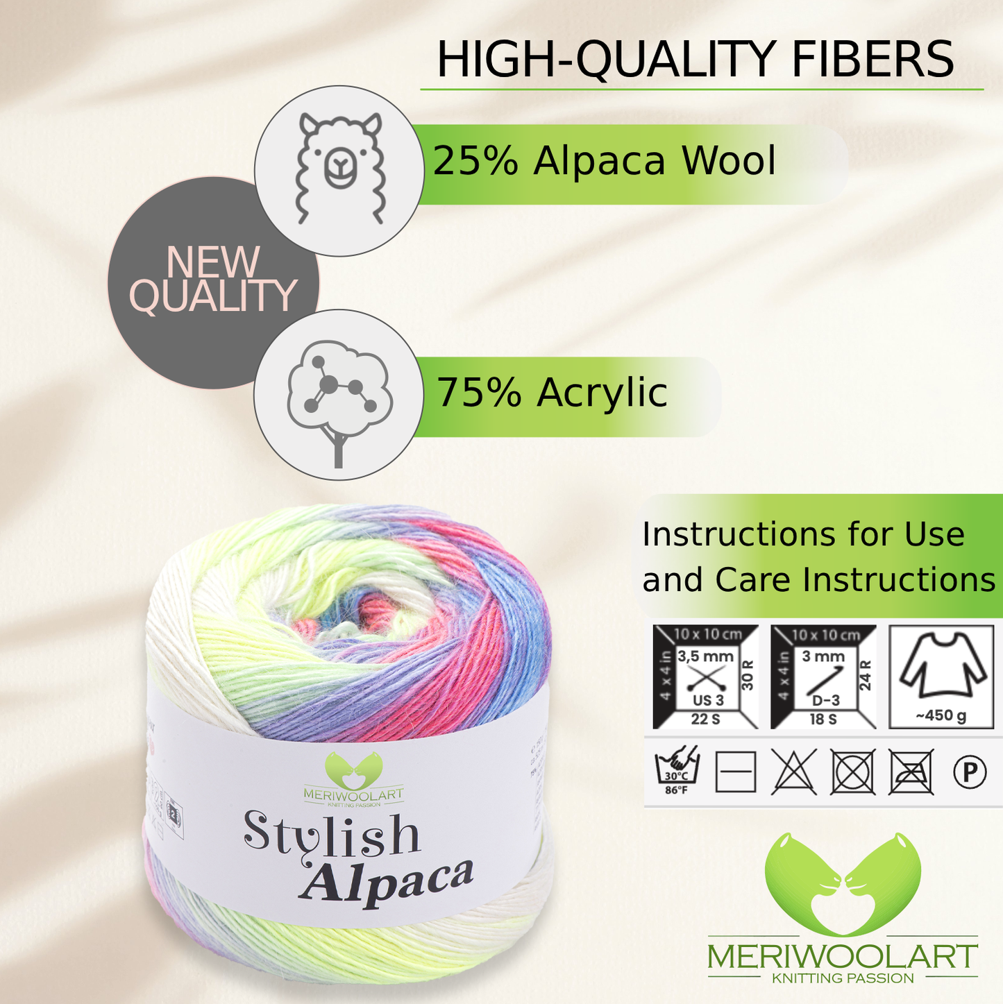 FORZA 2503 Wollsockengarn, 100 g, 420 m