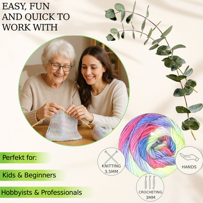 FORZA 2503 Wollsockengarn, 100 g, 420 m