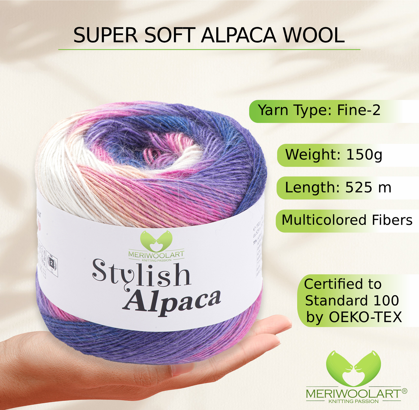 FIL À CHAUSSETTES EN LAINE FORZA 2503 100 g 420 m