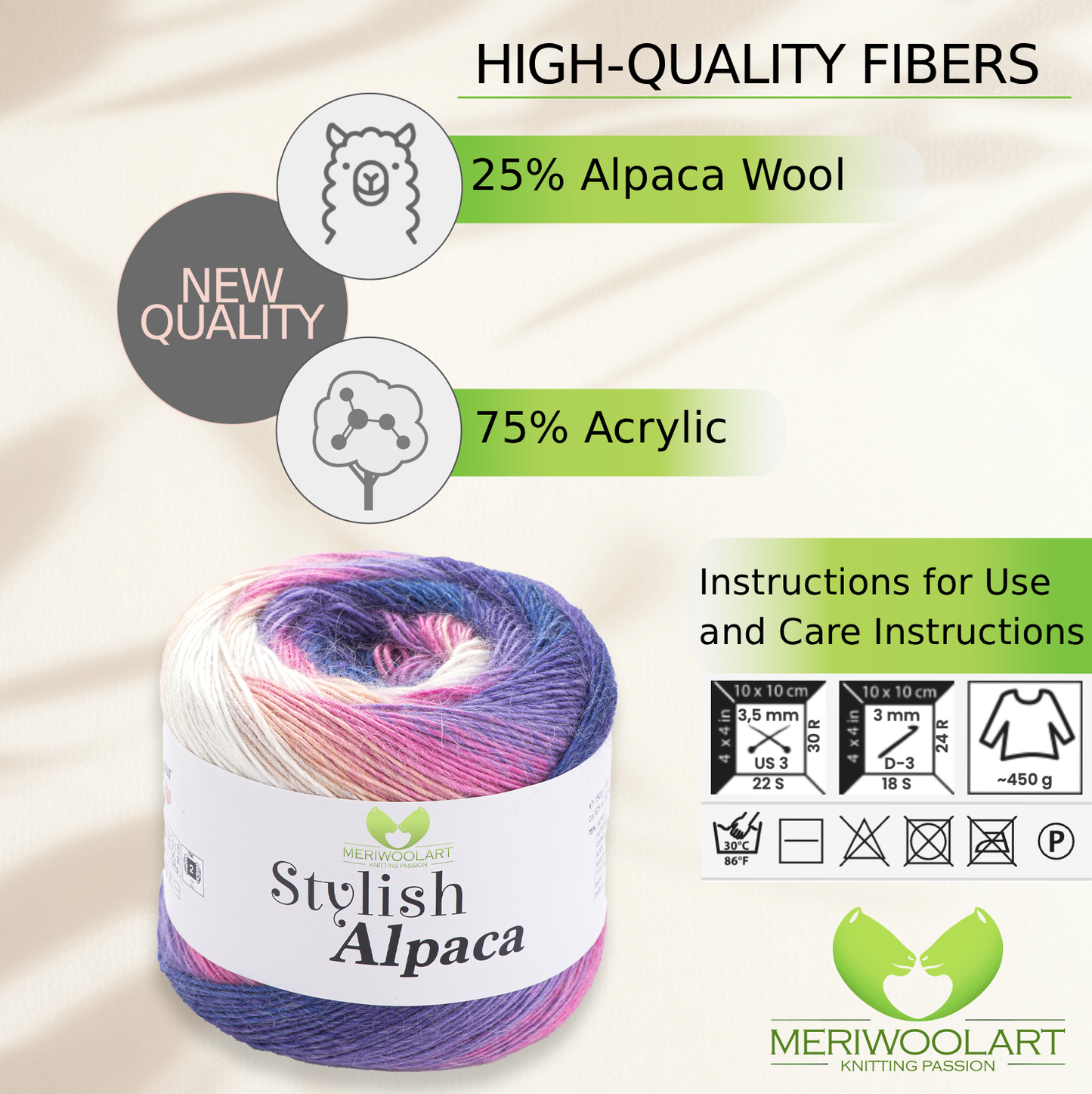 FIL À CHAUSSETTES EN LAINE FORZA 2503 100 g 420 m