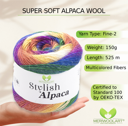 FIL À CHAUSSETTES EN LAINE FORZA 2503 100 g 420 m