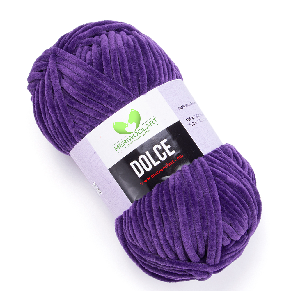 DOLCE Dark Purple MICRO POLYESTER 100G 120M