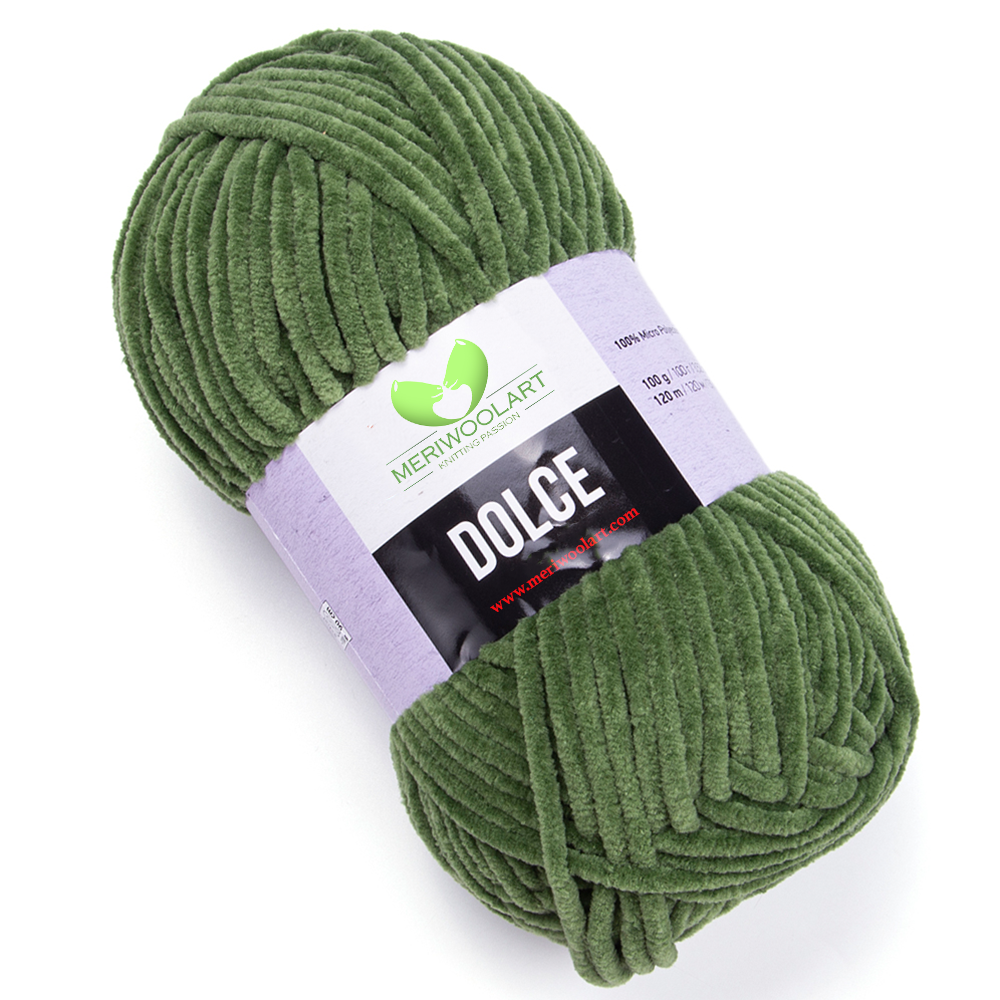 DOLCE Sage Green MICRO POLYESTER 100G 120M