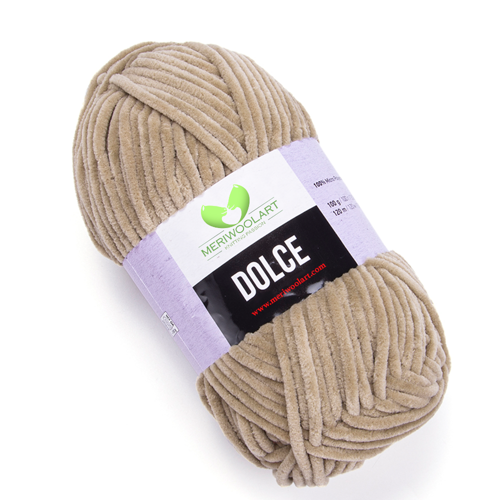 DOLCE Vert Gris MICRO POLYESTER 100G 120M