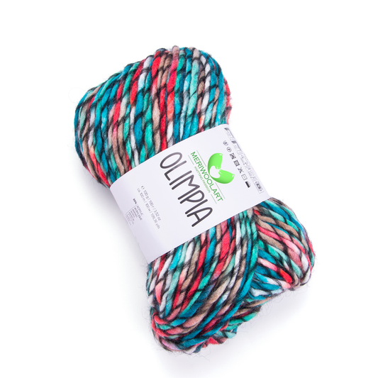 OLIMPIA-1413 CHUNKY MERINO WOOL YARNS