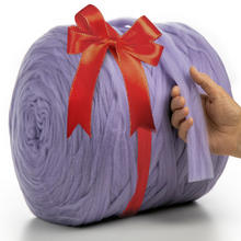 Load image into Gallery viewer, LAVENDER CHUNKY MERINO WOOL 2 CM, 23 MICRON
