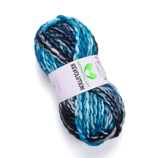 REVOLUTION-1601 CHUNKY MERINO WOOL YARNS