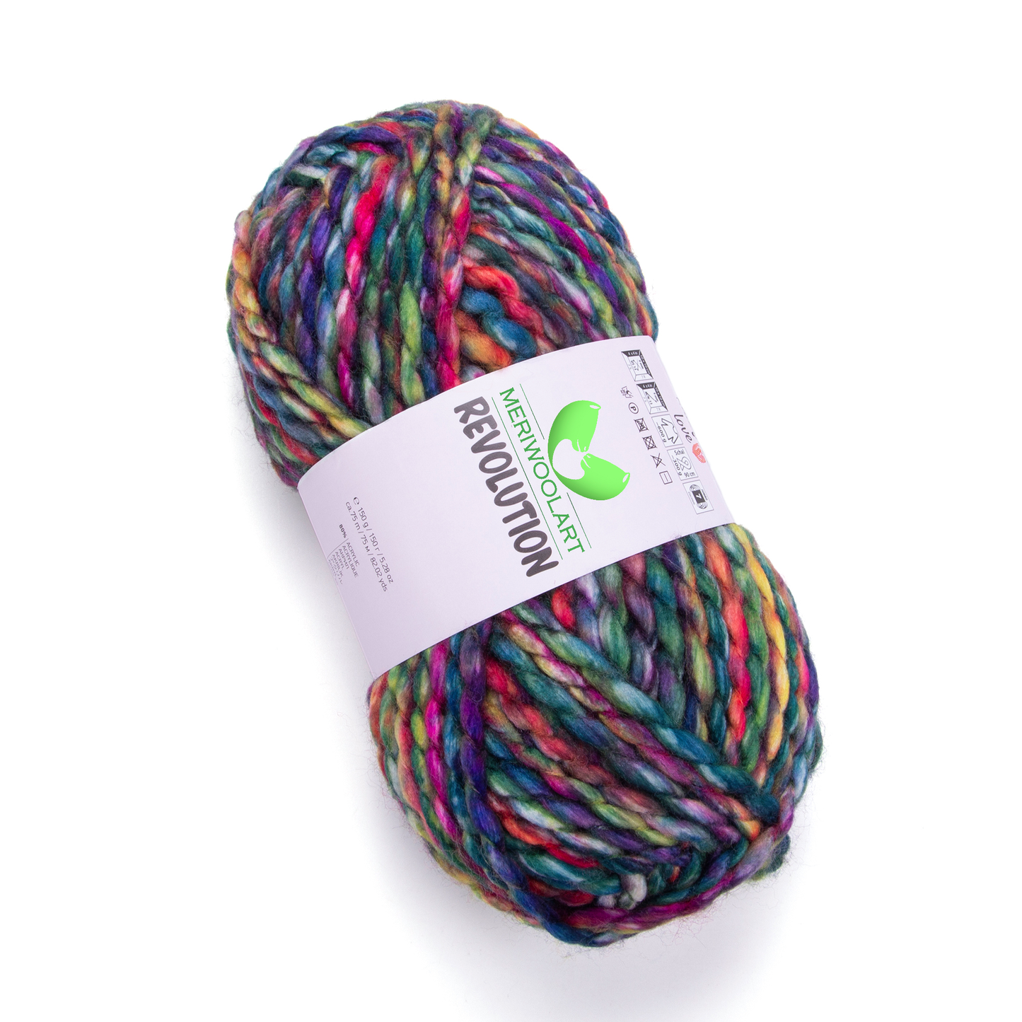 REVOLUTION-1604 CHUNKY MERINO WOOL YARNS