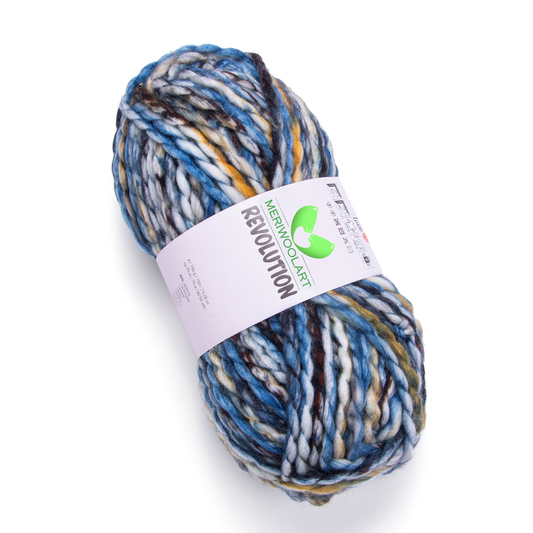 REVOLUTION-1608 CHUNKY MERINO WOOL YARNS