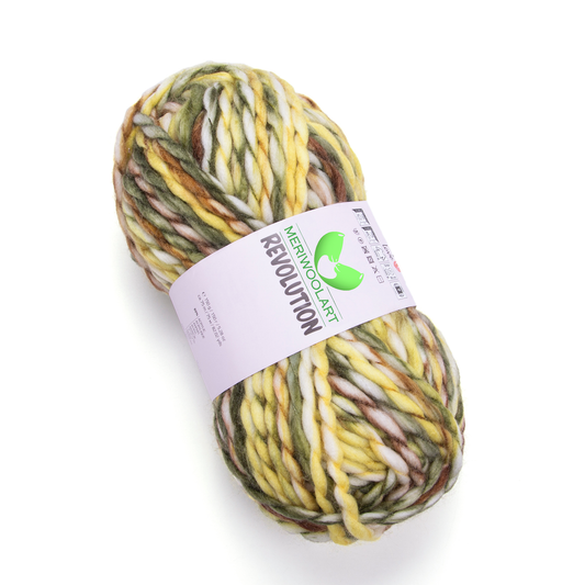 REVOLUTION-1611 CHUNKY MERINO WOOL YARNS