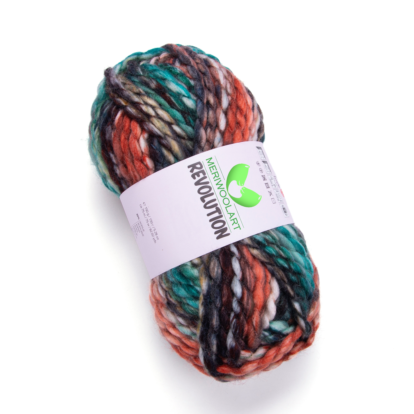 REVOLUTION-1616 CHUNKY MERINO WOOL YARNS