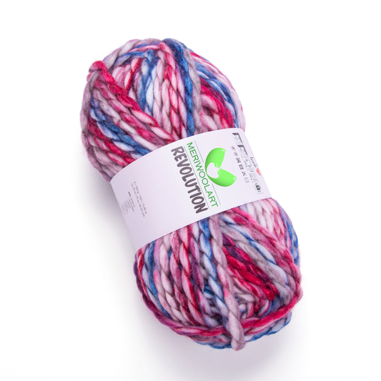 REVOLUTION-1621 CHUNKY MERINO WOOL YARNS