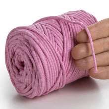 Load image into Gallery viewer, Pink Macramé Cord 4mm 85m
