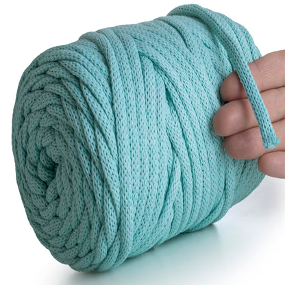 Aqua Macramé Cord 6mm 85m