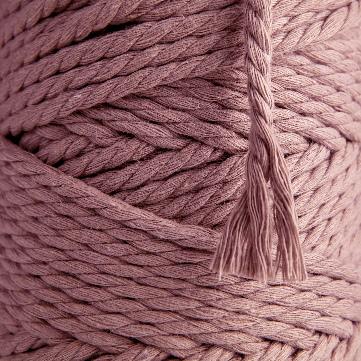 NATURAL MACRAMÉ ROPE 6 MM, 100 M