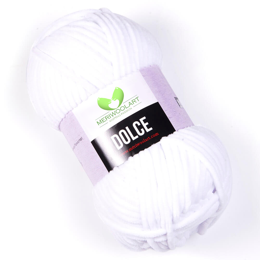 DOLCE WHITE MICRO POLYESTER 100G 120M