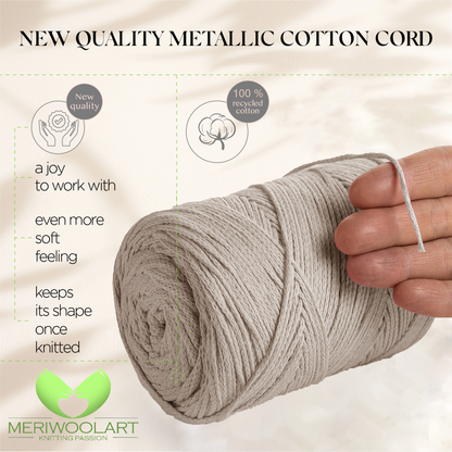 Karton Macramé Cotton 2mm 250m