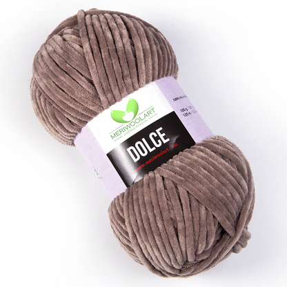 DOLCE DARK SAND MICRO POLYESTER 100G 120M