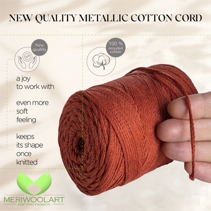 Terra Macramé Cotton 2mm 250m