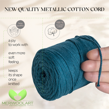 Ocean Macramé Cotton 2mm 250m