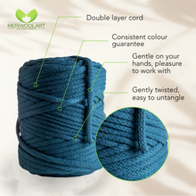 Load image into Gallery viewer, Ocean Macramé Cord 6mm 85m
