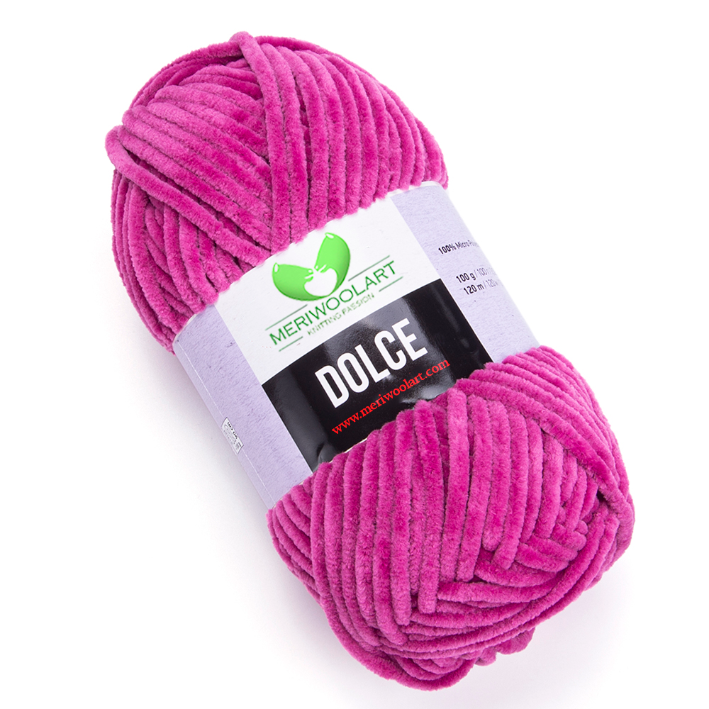 DOLCE DARK PINK MICRO POLYESTER 100G 120M