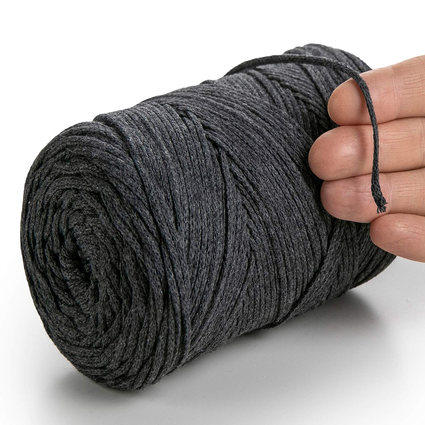 Graphite Macramé Cotton 2mm 250m