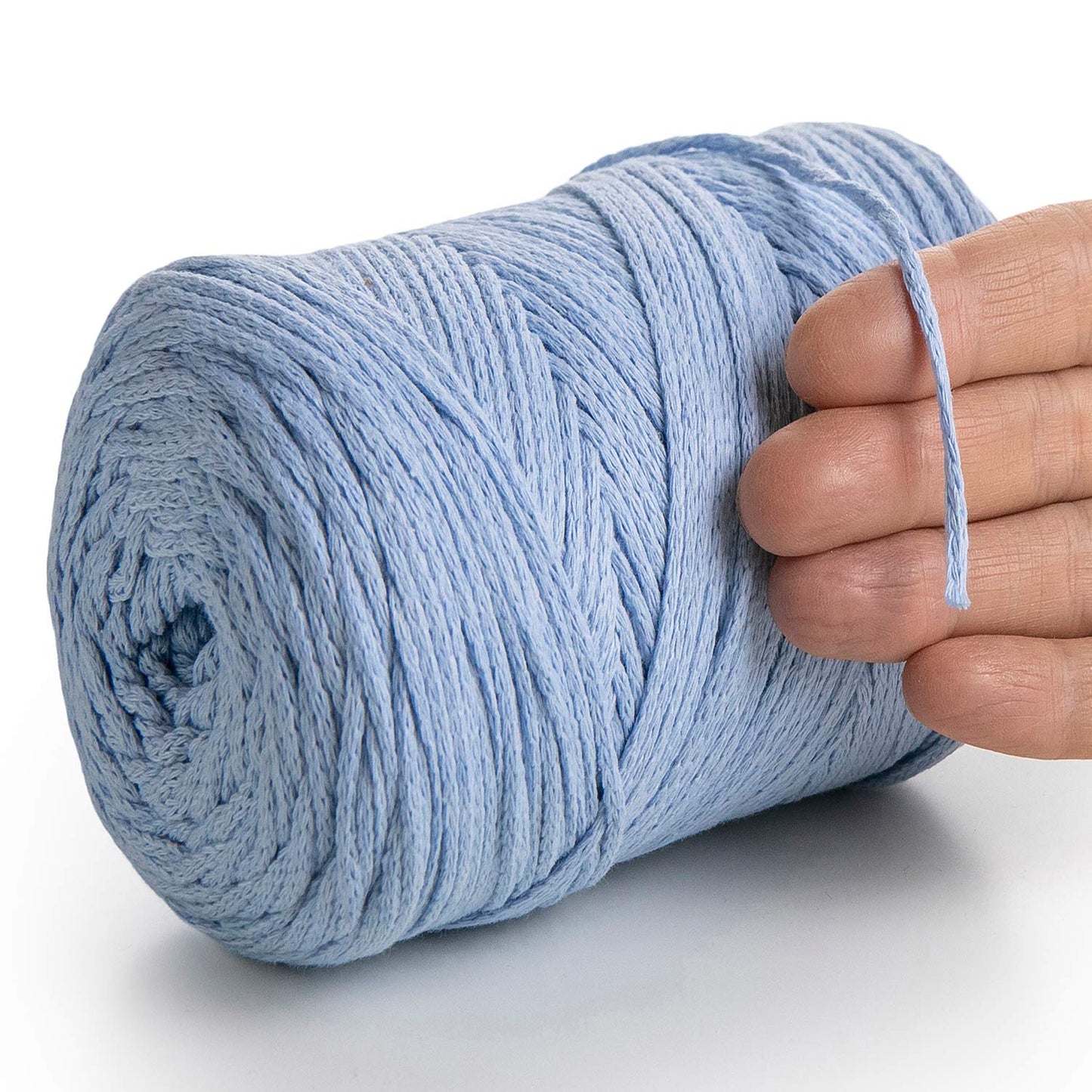 Babyblue Macramé Cotton 2mm 250m