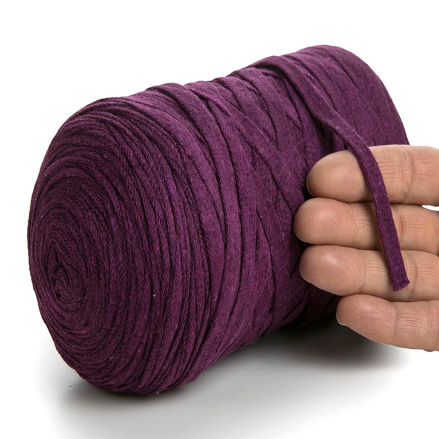 Violet Cotton Ribbon 10mm 150m