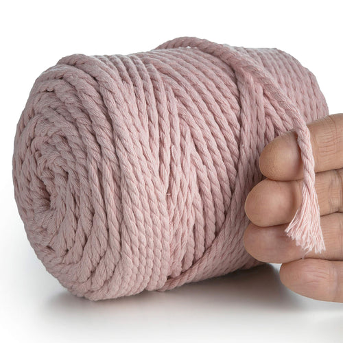 Macramé Cord - 4mm, High-Quality Cotton Rope for Crafts