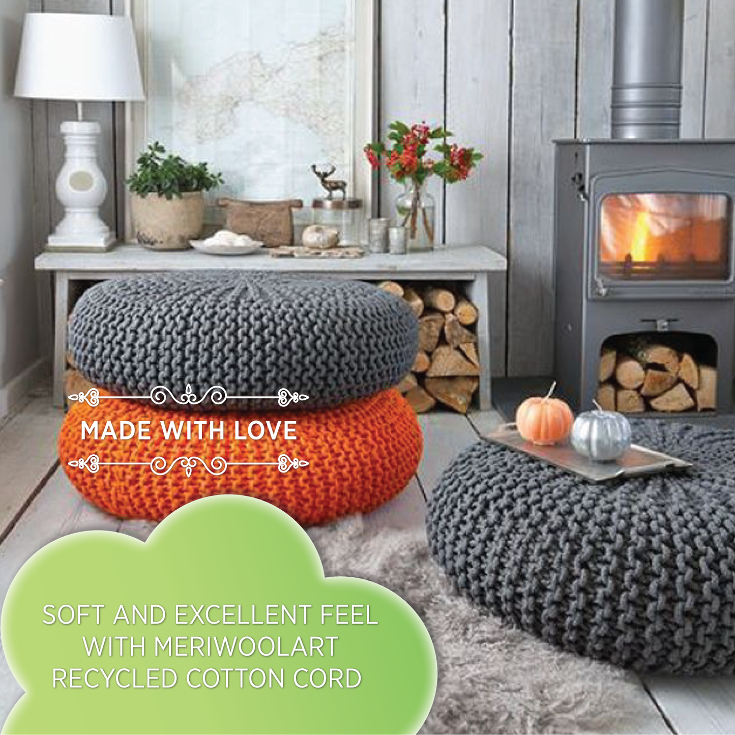 Cordon macramé rose 6 mm 85 m 